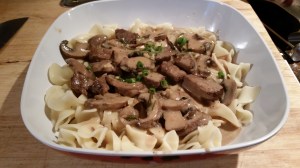 beef stroganoff